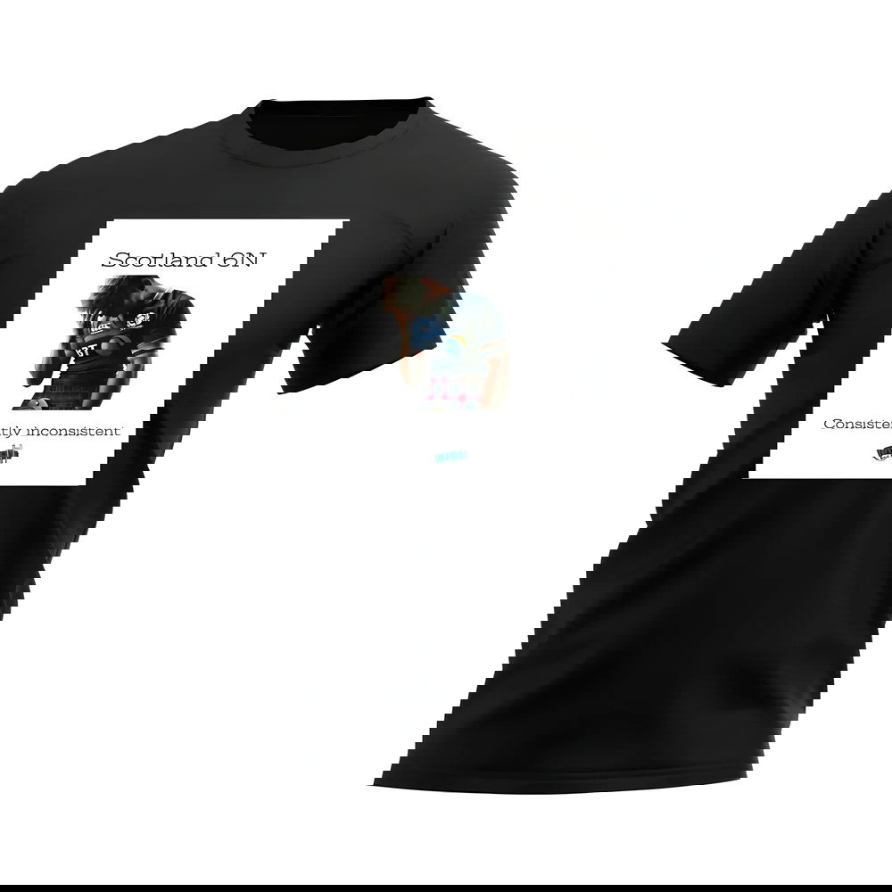 Consistent Scotland Rugby T-Shirt (Black/White)
