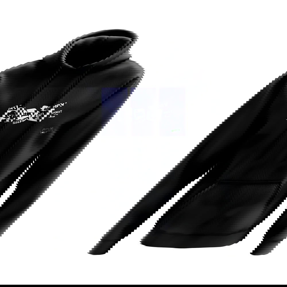 Eat, Sleep, Rugby Repeat Hoody - Version 11 (Black/Navy)