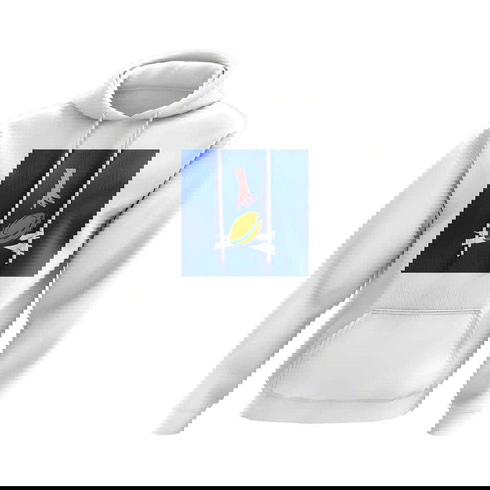 Scotland Rugby Try Hoody - Version 1 (White/Blue)