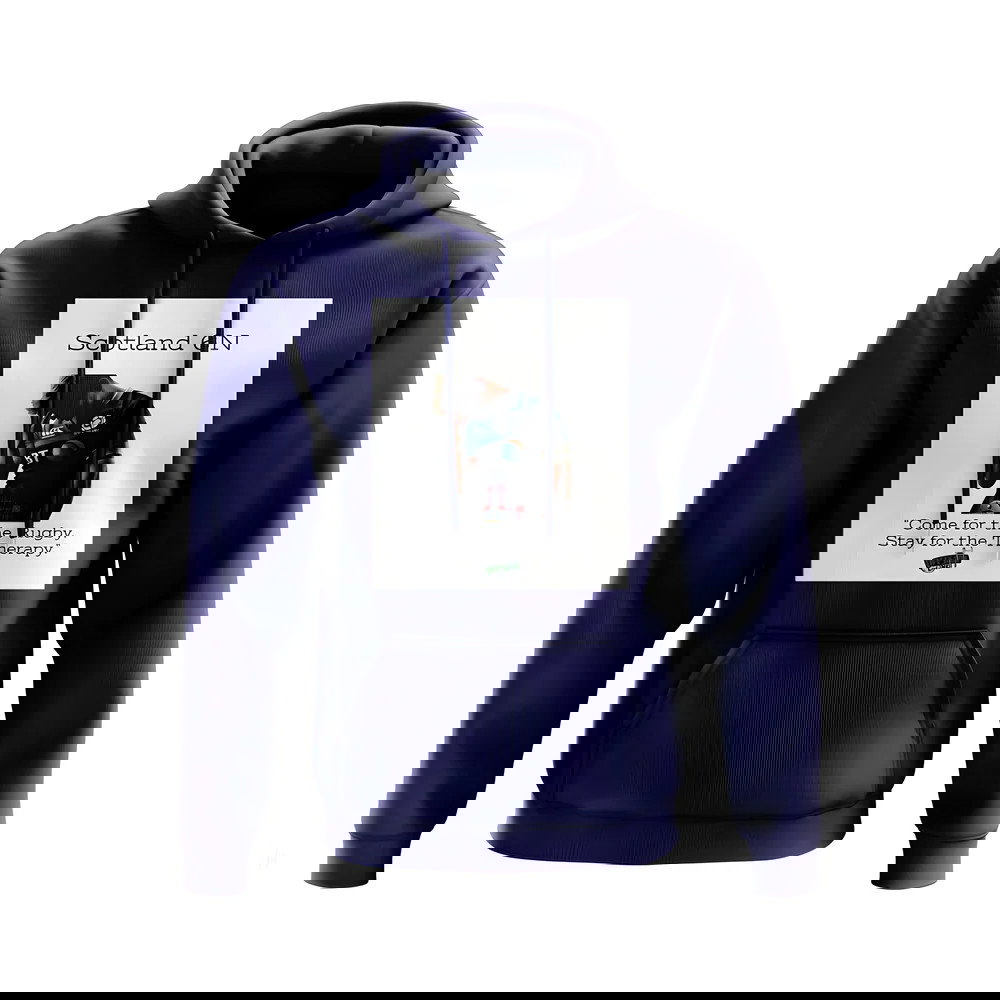 Scotland Therapy Rugby Hoody (Navy)