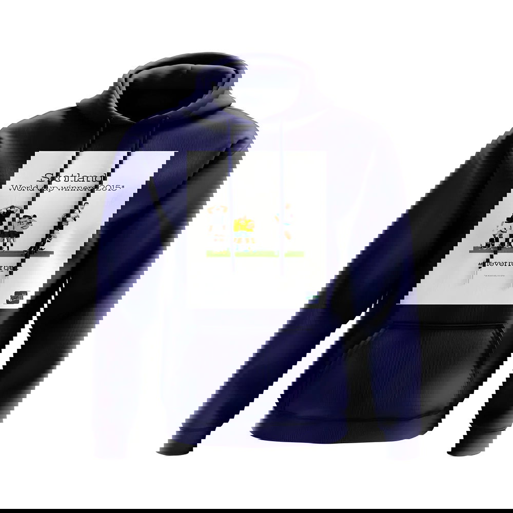 Scotland 2015 Rugby Hoody (Navy/White)