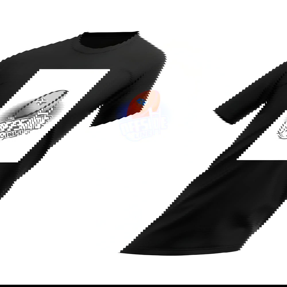 Scotland Ball Offside Line T-Shirt (Navy/White)