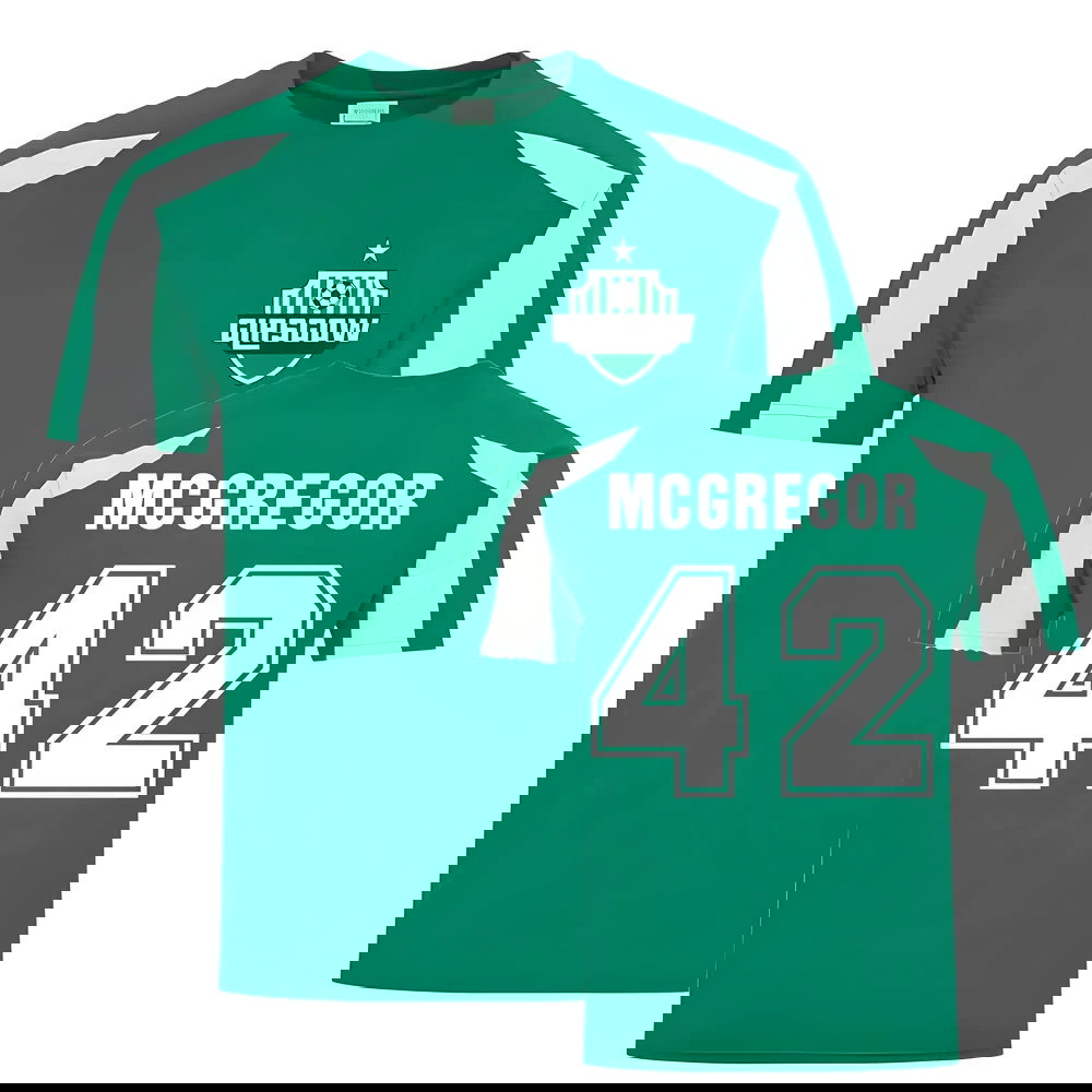 Callum McGregor Celtic Sports Training Jersey (Green)