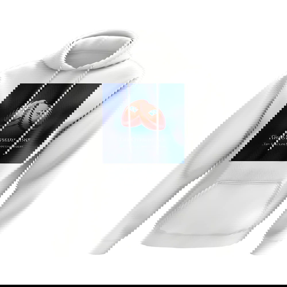 Scotland Offside Line Logo Rugby Hoody - Version 5 (White/Blue)