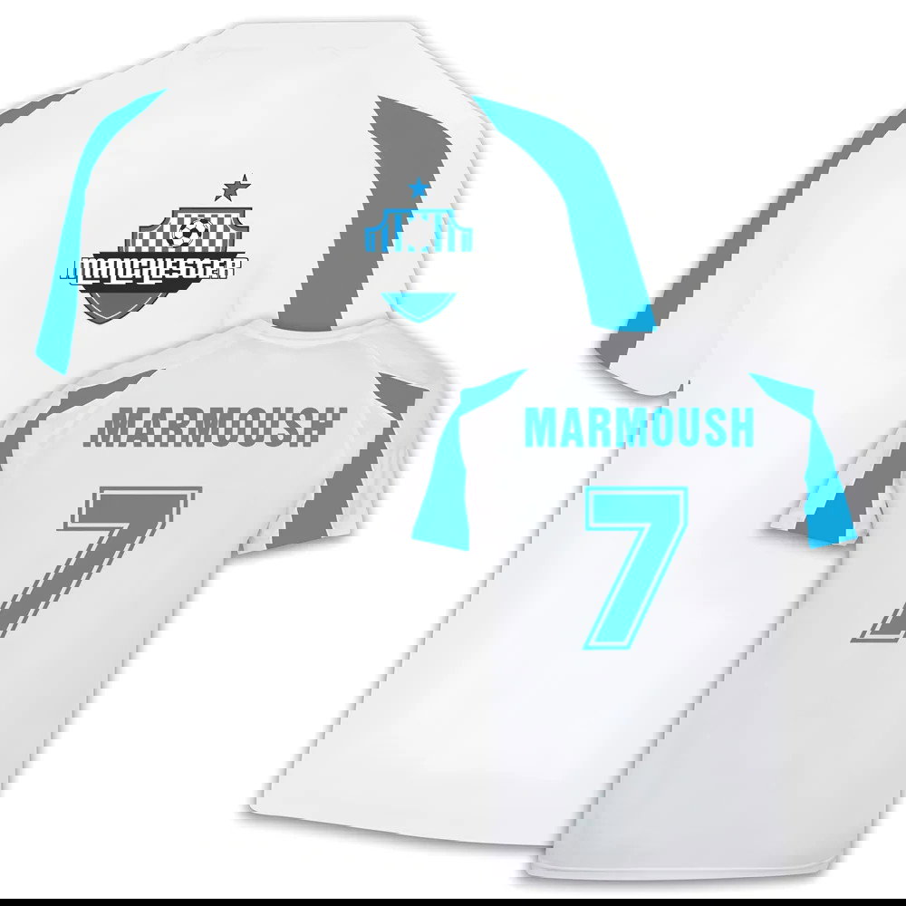 Manchester City Sports Training Jerseys (Marmoush 7)