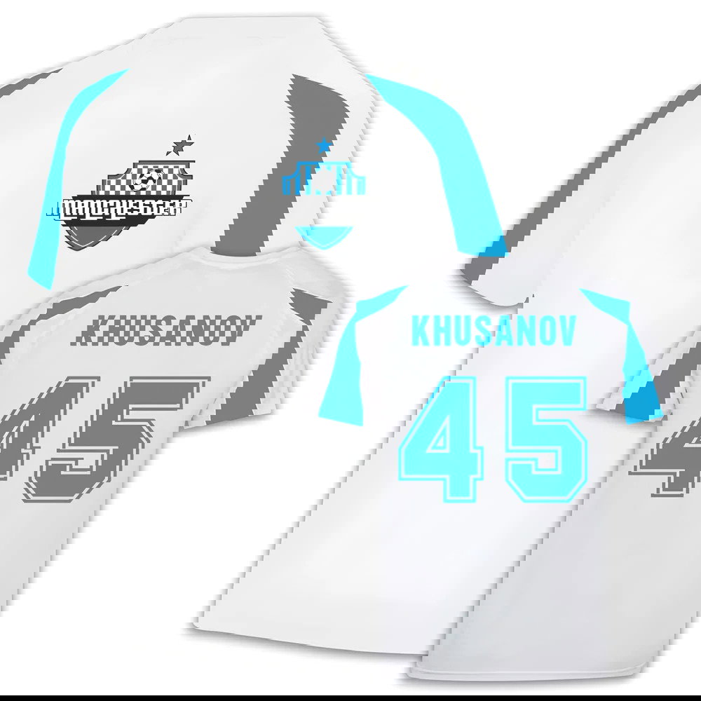 Manchester City Sports Training Jerseys (Khusanov 45)