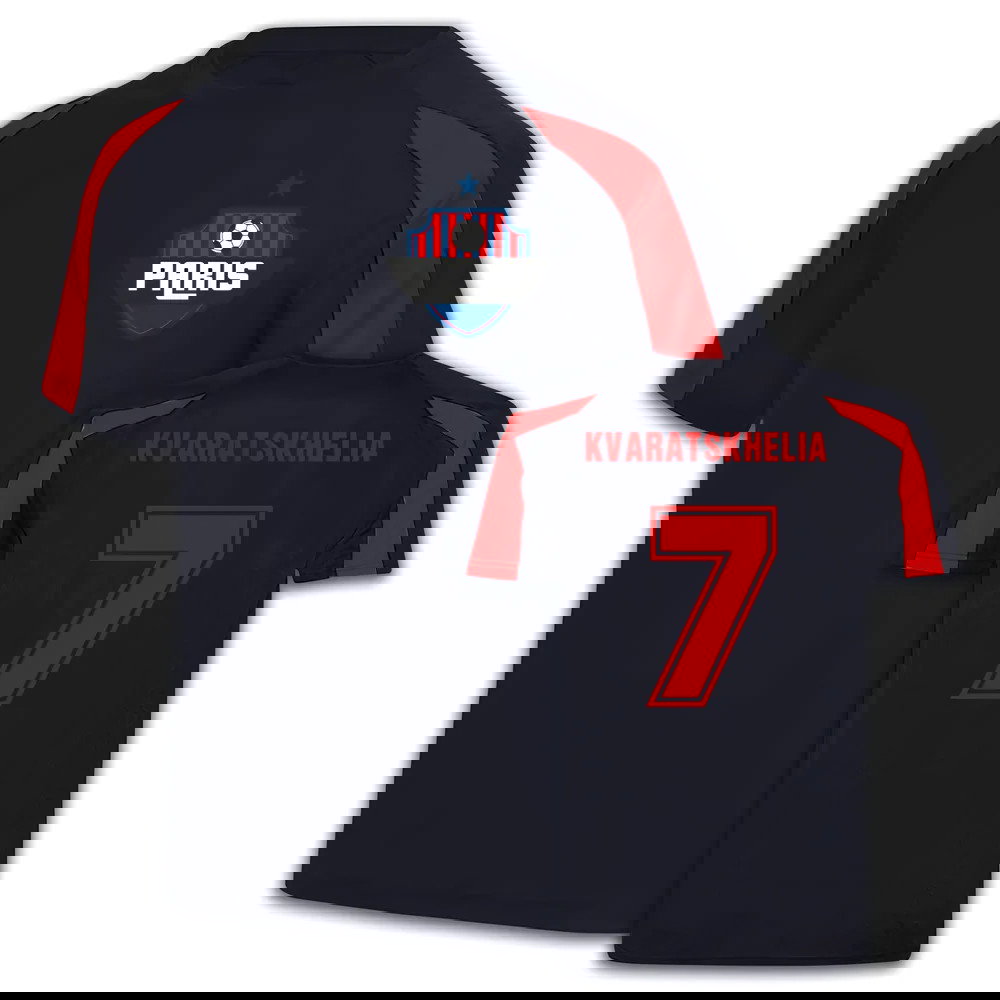 PSG Sports Training Jerseys (Kvaratskhelia 7)