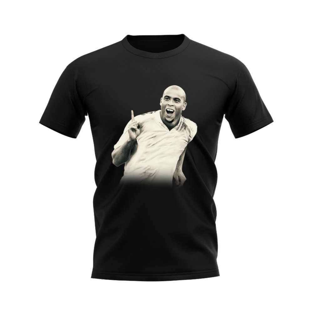 Ronaldo R9 Legend T-Shirt (Black) (Your Name)