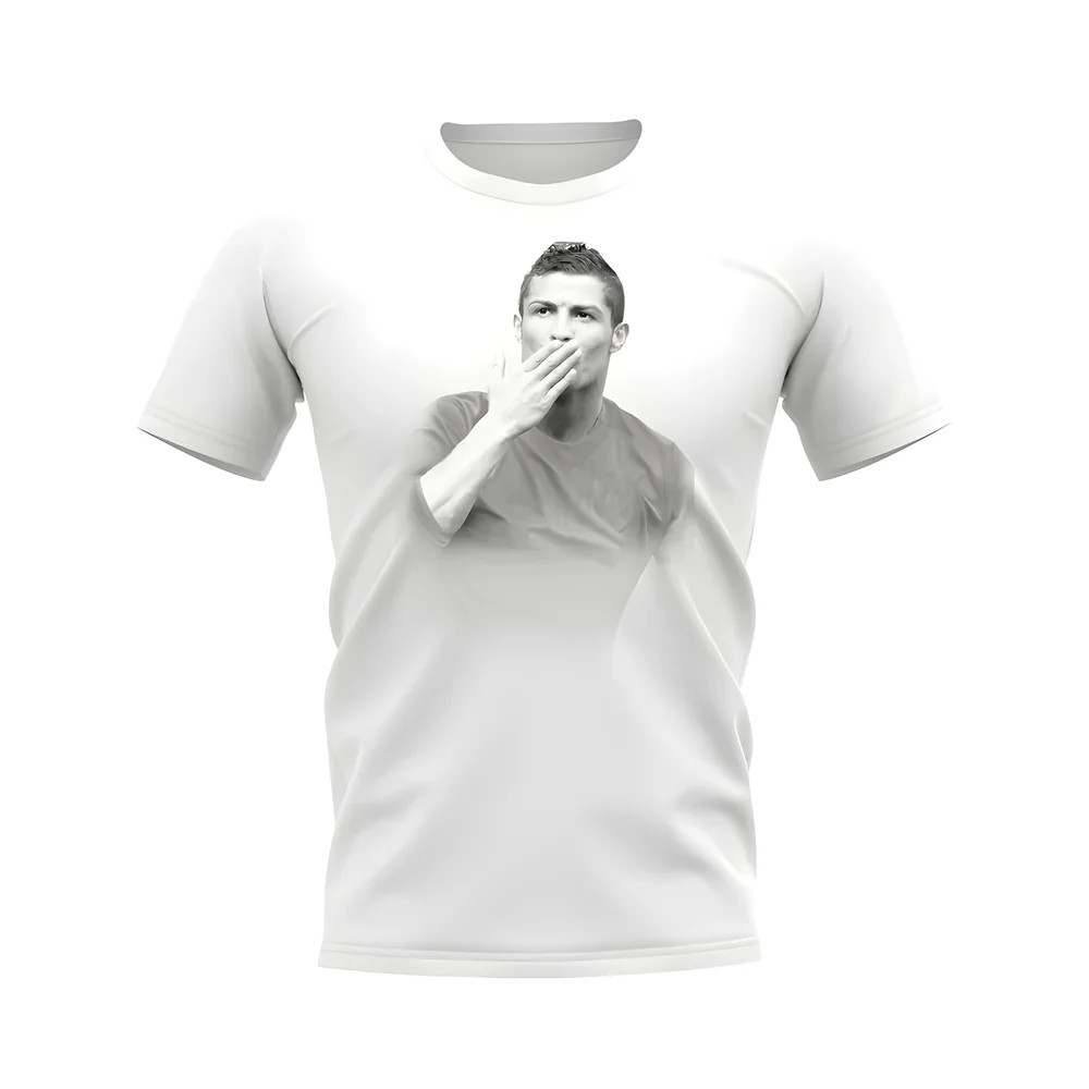Cristiano Ronaldo Legend T-Shirt (White) (Your Name)