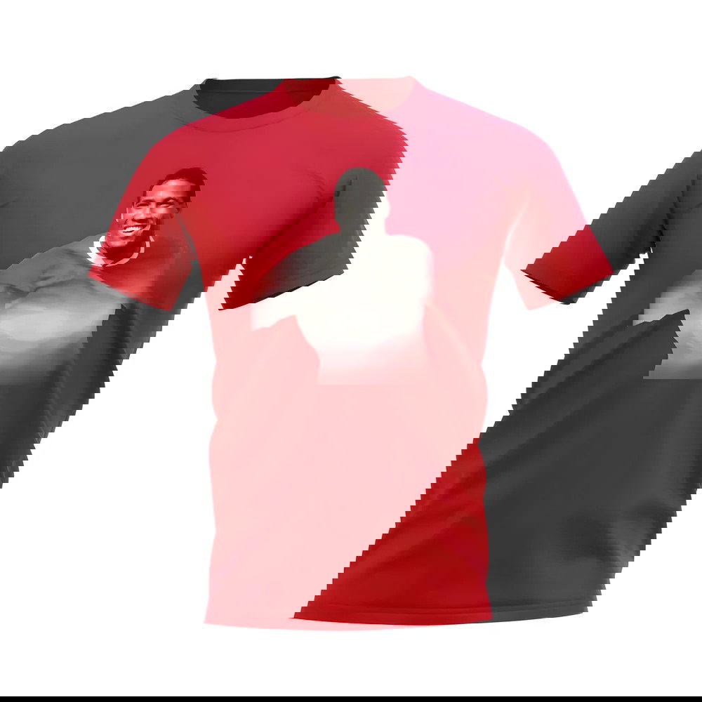 John Barnes Liverpool Legend T-Shirt (Red)