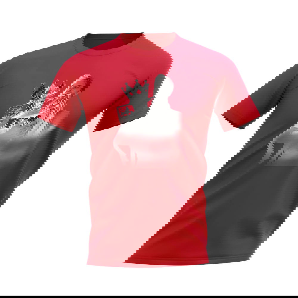 Dennis Bergkamp Arsenal Legend T-Shirt (Red)