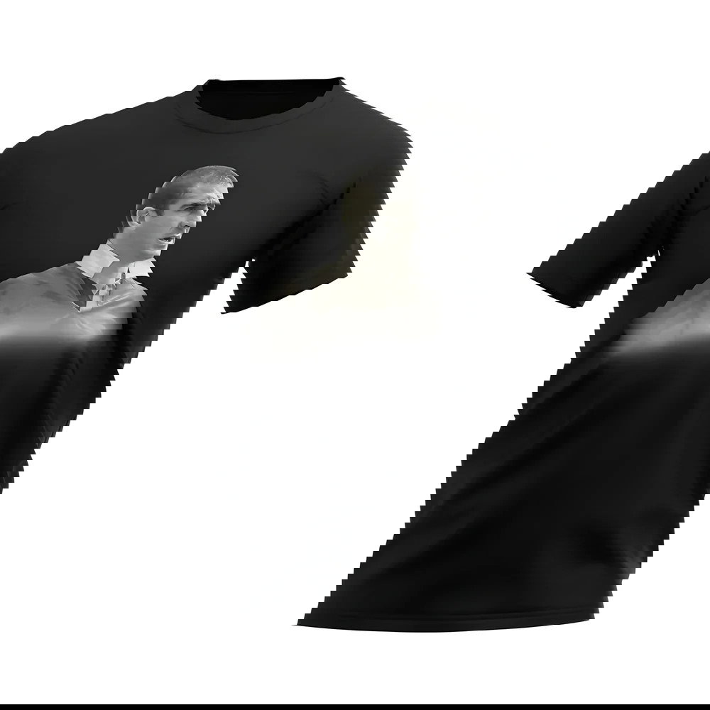 Eric Cantona Manchester United Legend T-Shirt (Black)