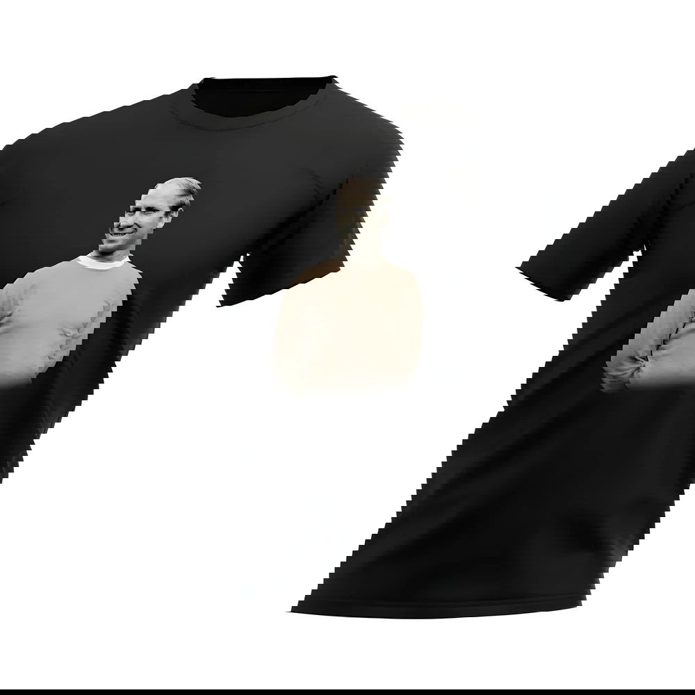 Bobby Charlton Manchester United Legend T-Shirt (Black)