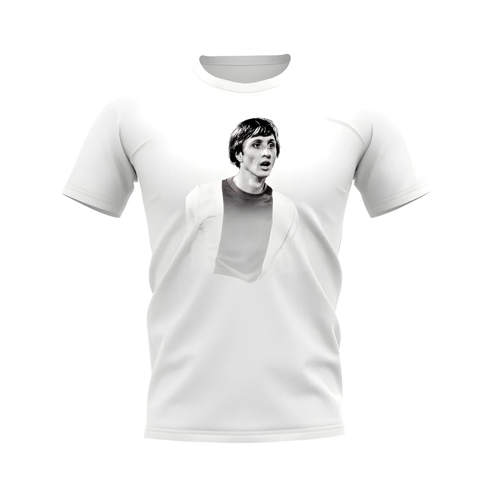Johan Cruyff Ajax Legend T-Shirt (White)