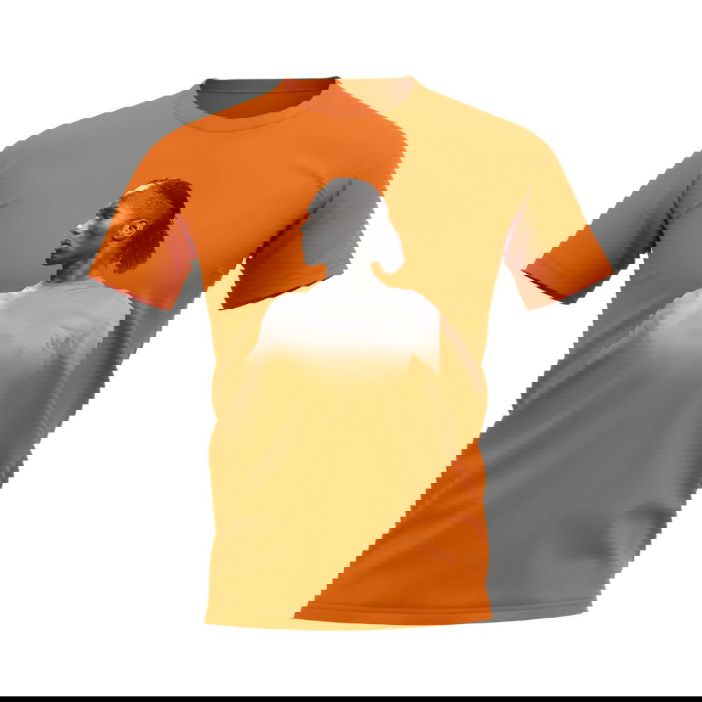 Didier Drogba Ivory Coast Legend T-Shirt (Orange)