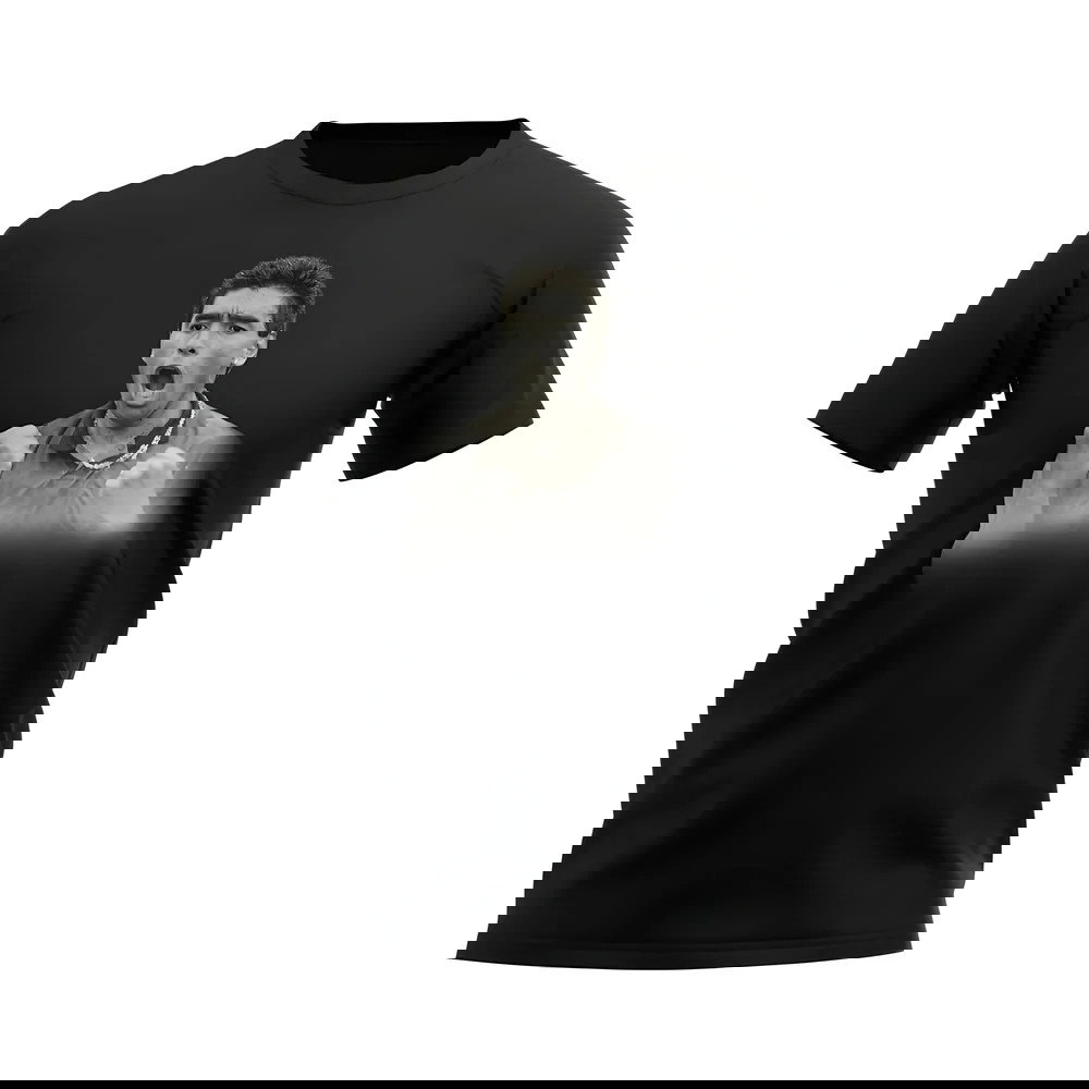 Diego Maradona Argentina Legend T-Shirt (Black)