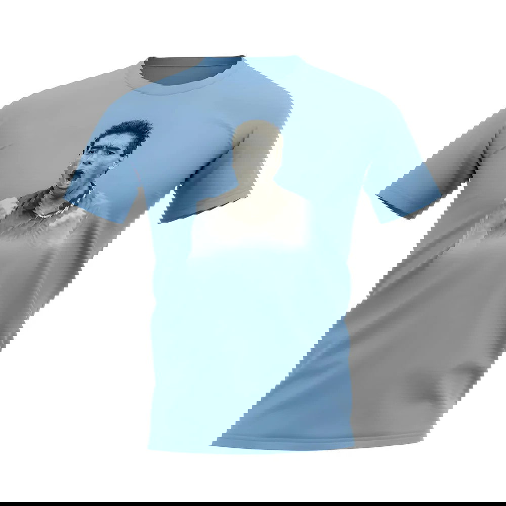 Diego Maradona Argentina Legend T-Shirt (Sky)