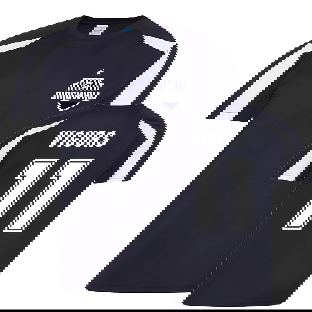 Iain Vigurs Ross County Sports Training Jersey (Navy)