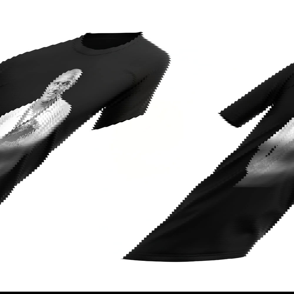 Roberto Carlos Real Madrid Legend T-Shirt (Black)