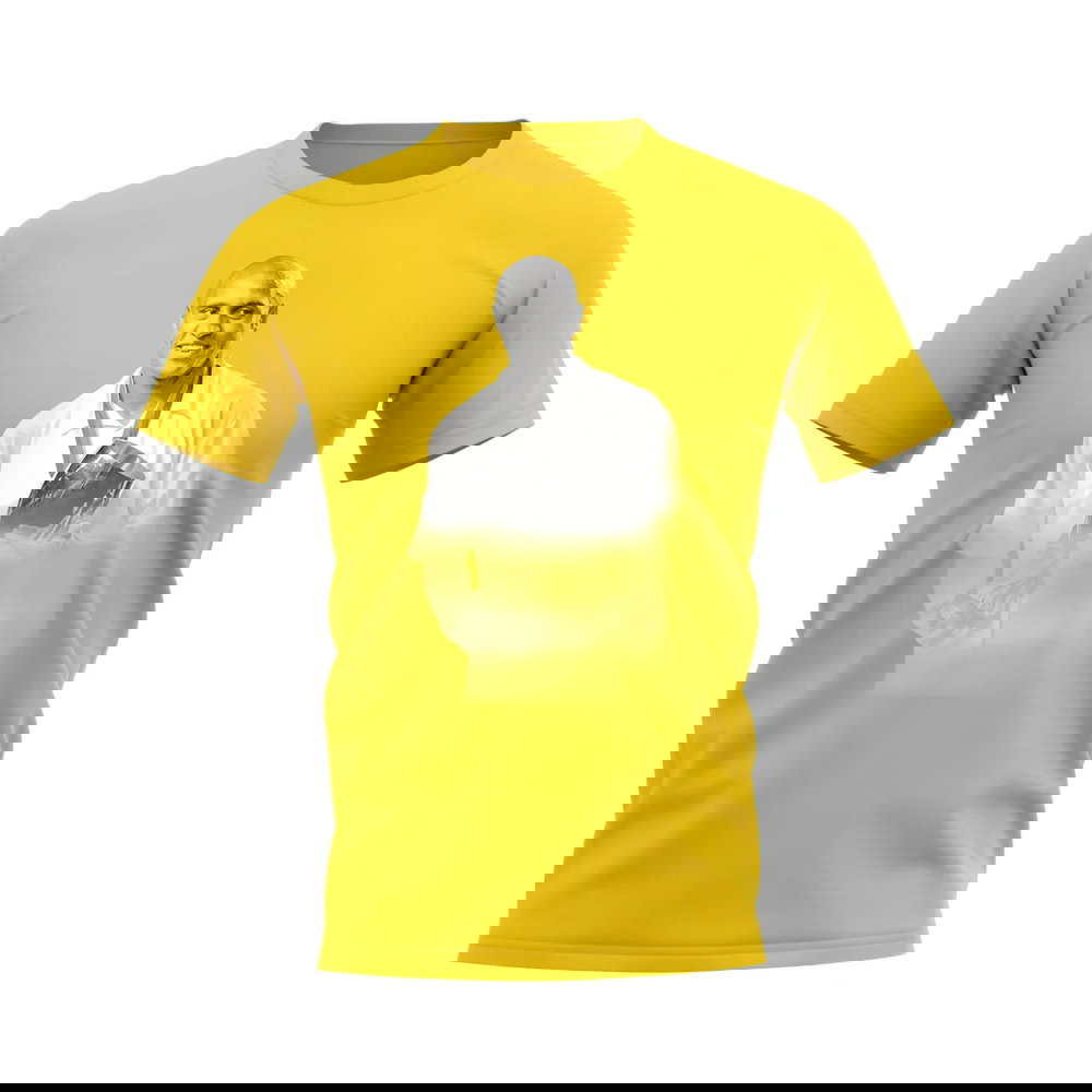 Roberto Carlos Real Madrid Legend T-Shirt (Yellow)