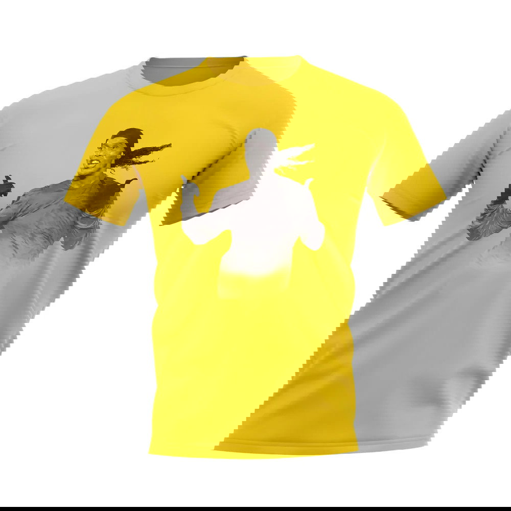 Ronaldinho Brazil Legend T-Shirt (Yellow)