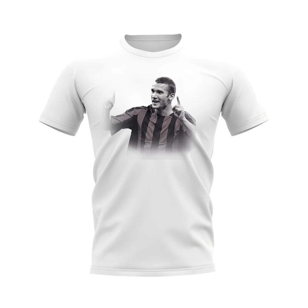 Andriy Shevchenko AC Milan Legend T-Shirt (White)