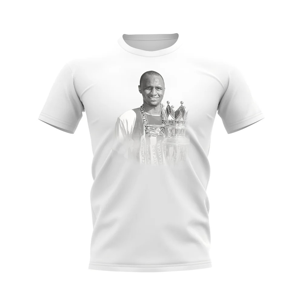 Patrick Vieira Arsenal Legend T-Shirt (White)