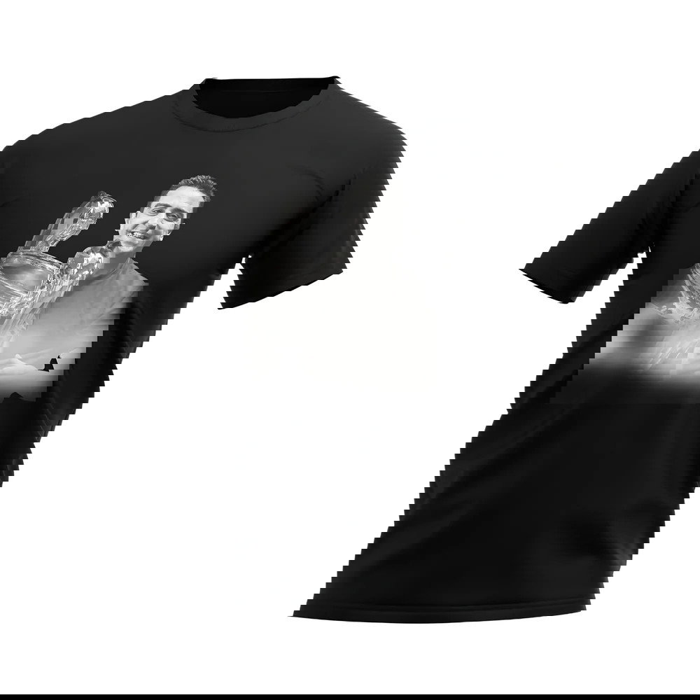 Xavi Barcelona Legend T-Shirt (Black)