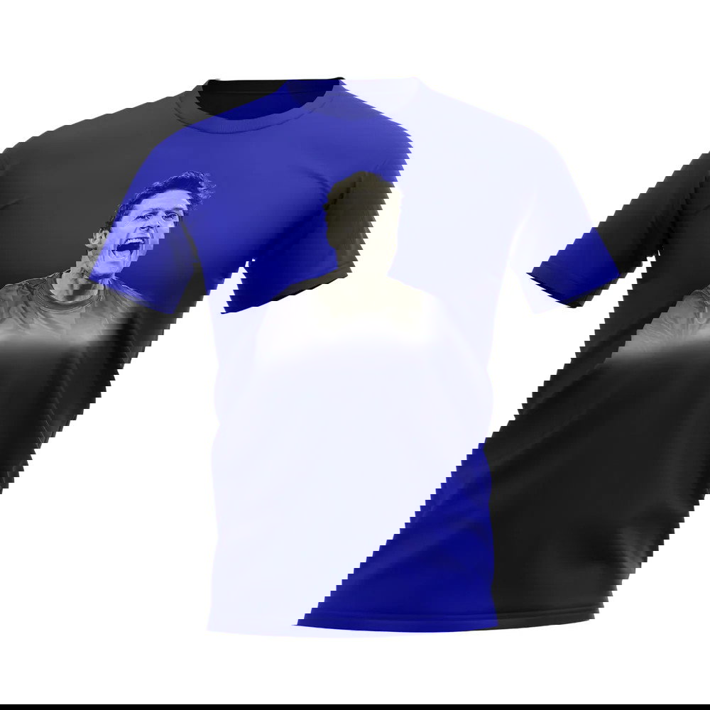 Javier Zanetti Inter Milan Legend T-Shirt (Blue)