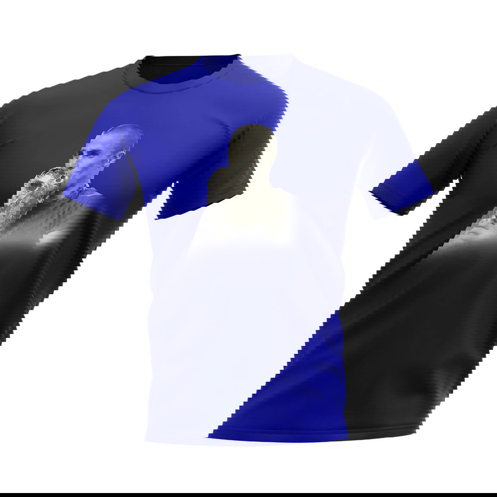 Fabio Cannavaro Italy Legend T-Shirt (Blue)