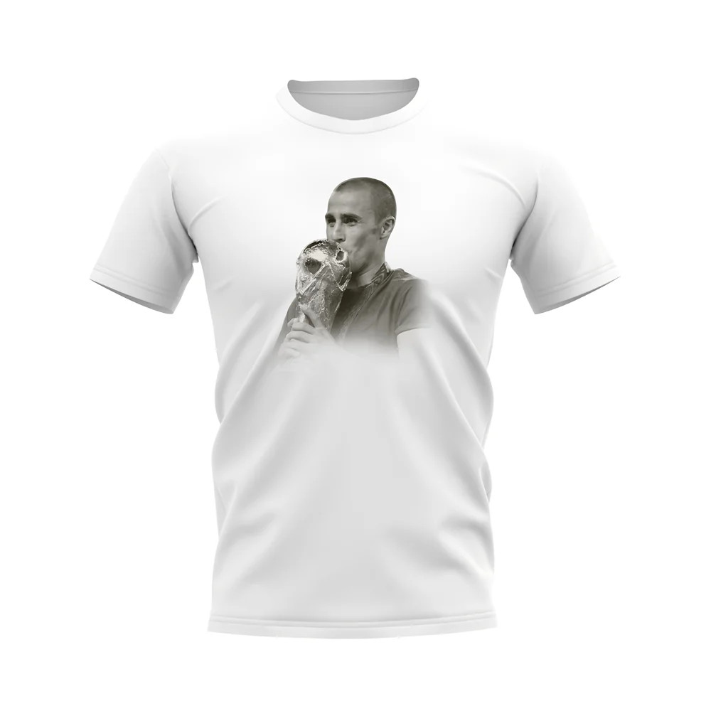 Fabio Cannavaro Italy Legend T-Shirt (White)