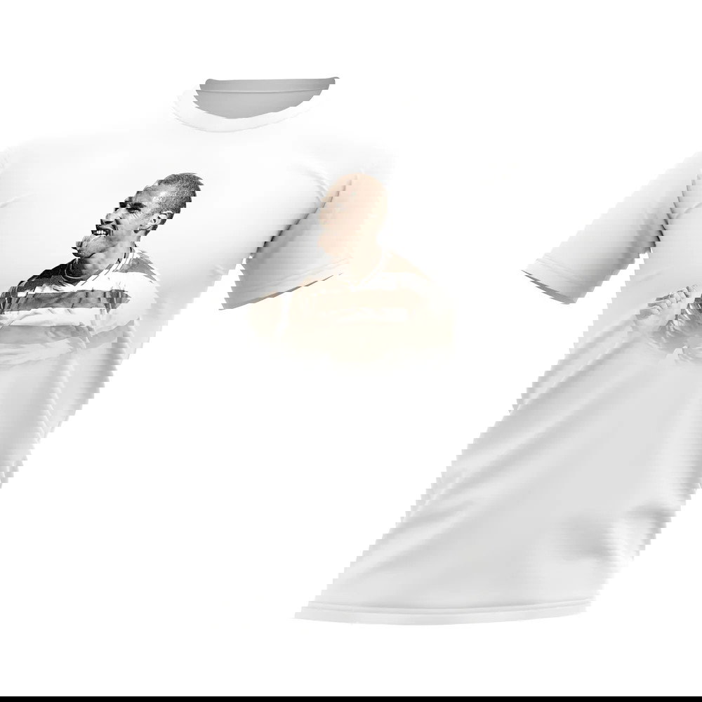 Henrik Larsson Celtic Legend T-Shirt (White)