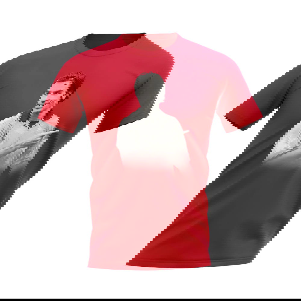 Robert Pires Arsenal Legend T-Shirt (Red)