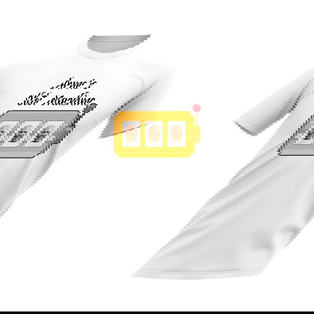 Liverpool Arne Slot Machine T-Shirt (White)