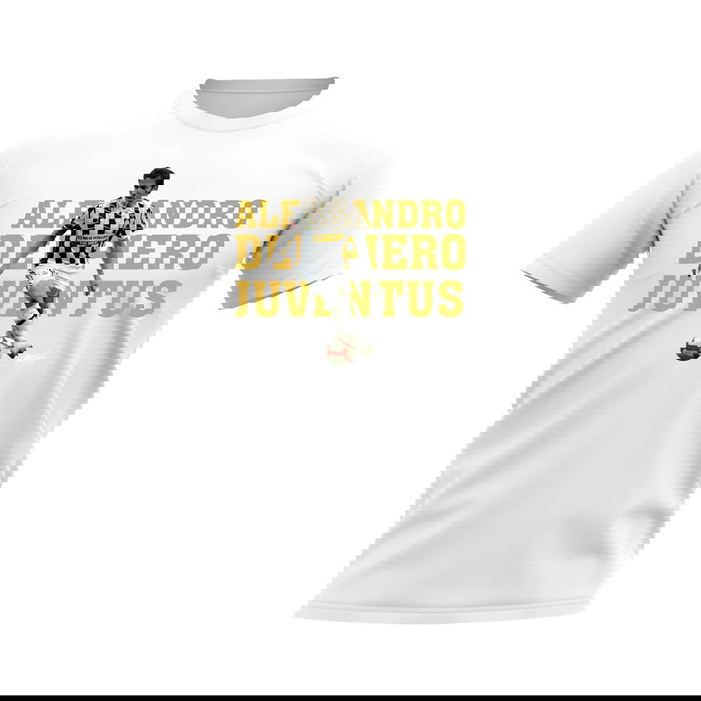Alessandro Del Piero Juventus Player Tee (White)