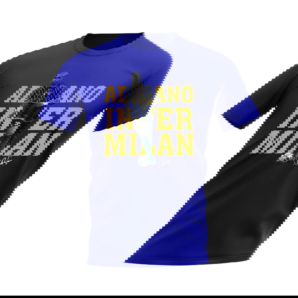 Adriano Inter Milan Player Tee (Blue)