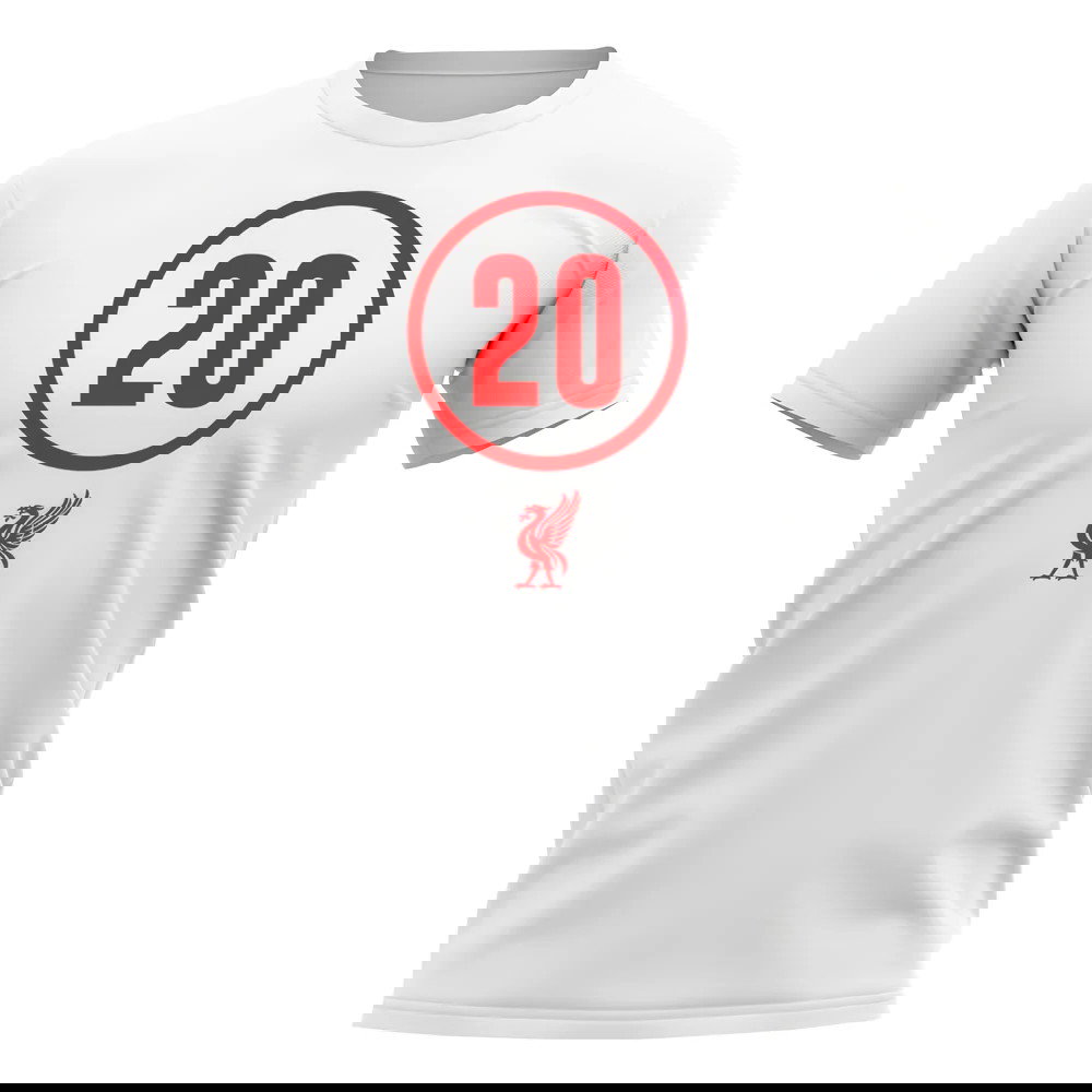 Liverpool 20 Titles T-Shirt (White)