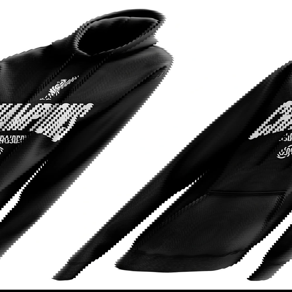 Liverpool 2024-2025 Champions Hoody (Black)