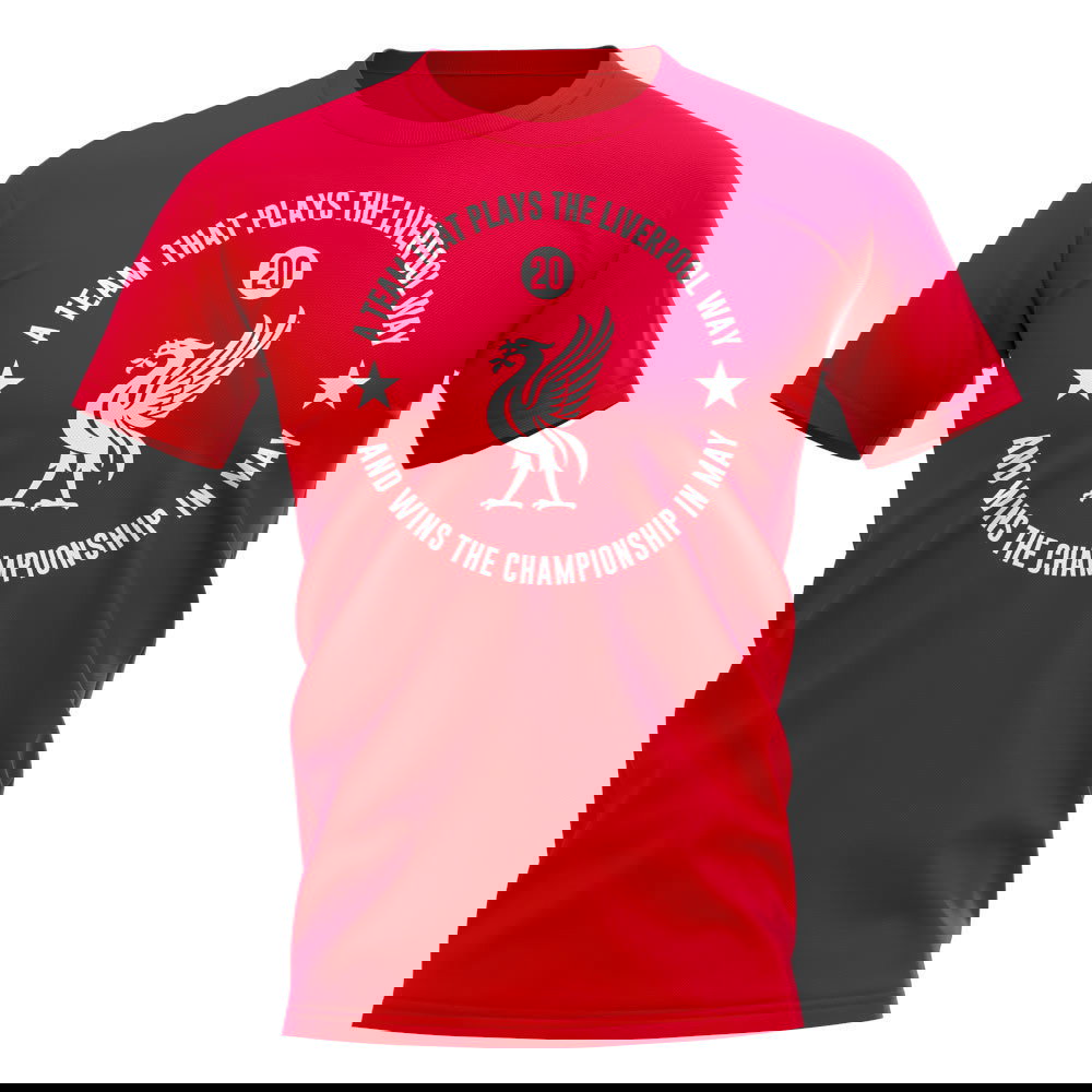 The Liverpool Way Champions 2024-25 T-Shirt (Red)