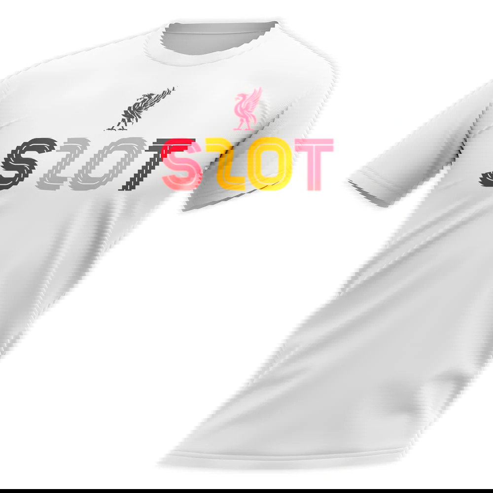 Liverpool Arne Slot 20 Titles T-Shirt (White)