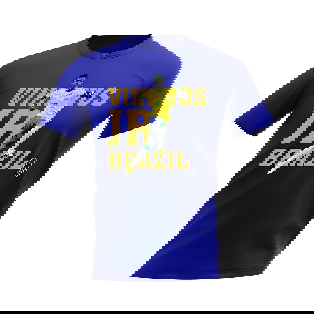 Vinicius jr Brazil Player Tee (Royal Blue)