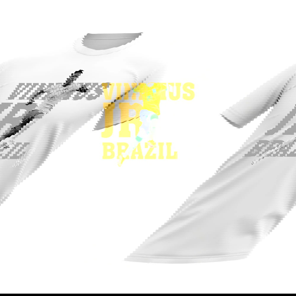 Vinicius jr Brazil Player Tee (White)
