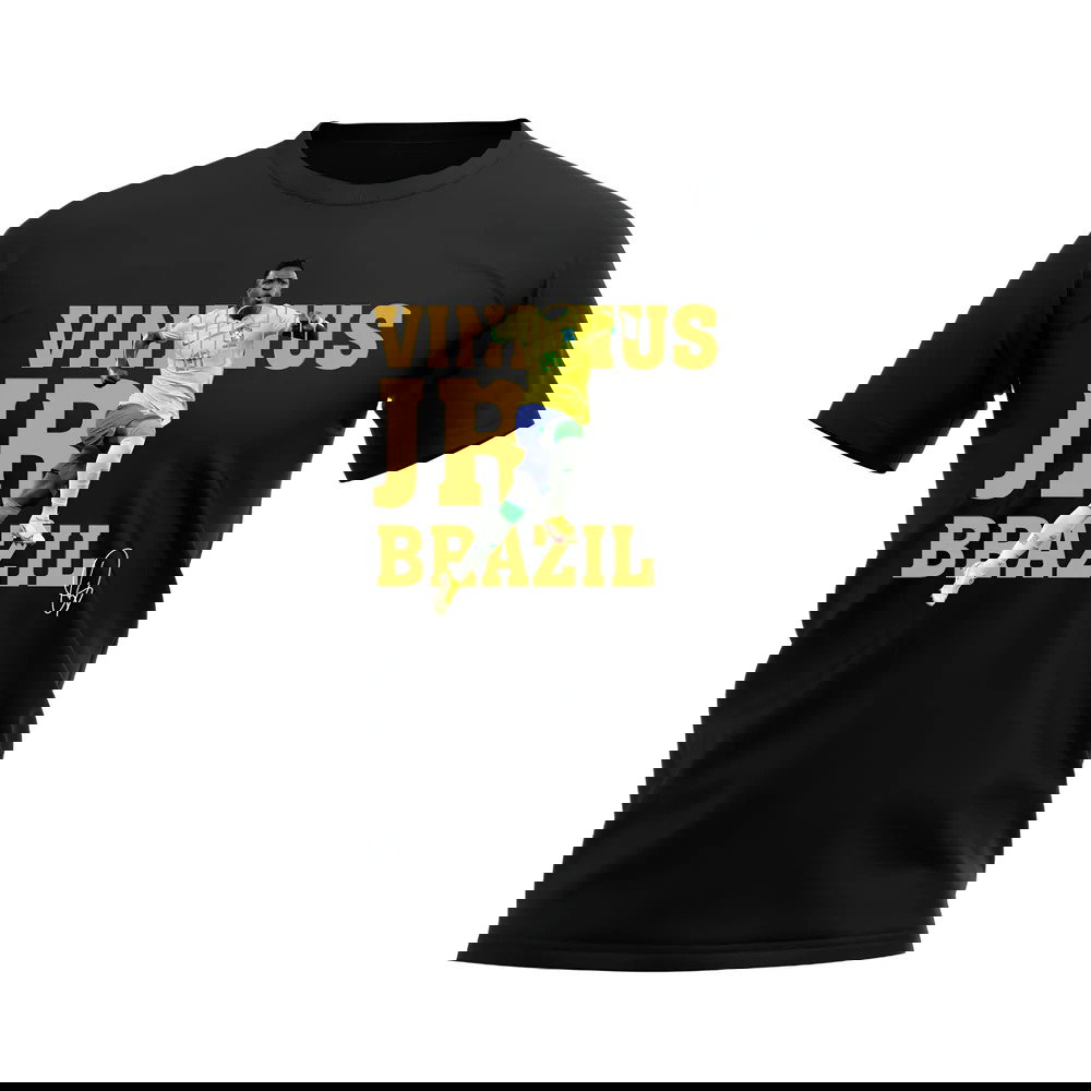Vinicius jr Brazil Player Tee (Black)
