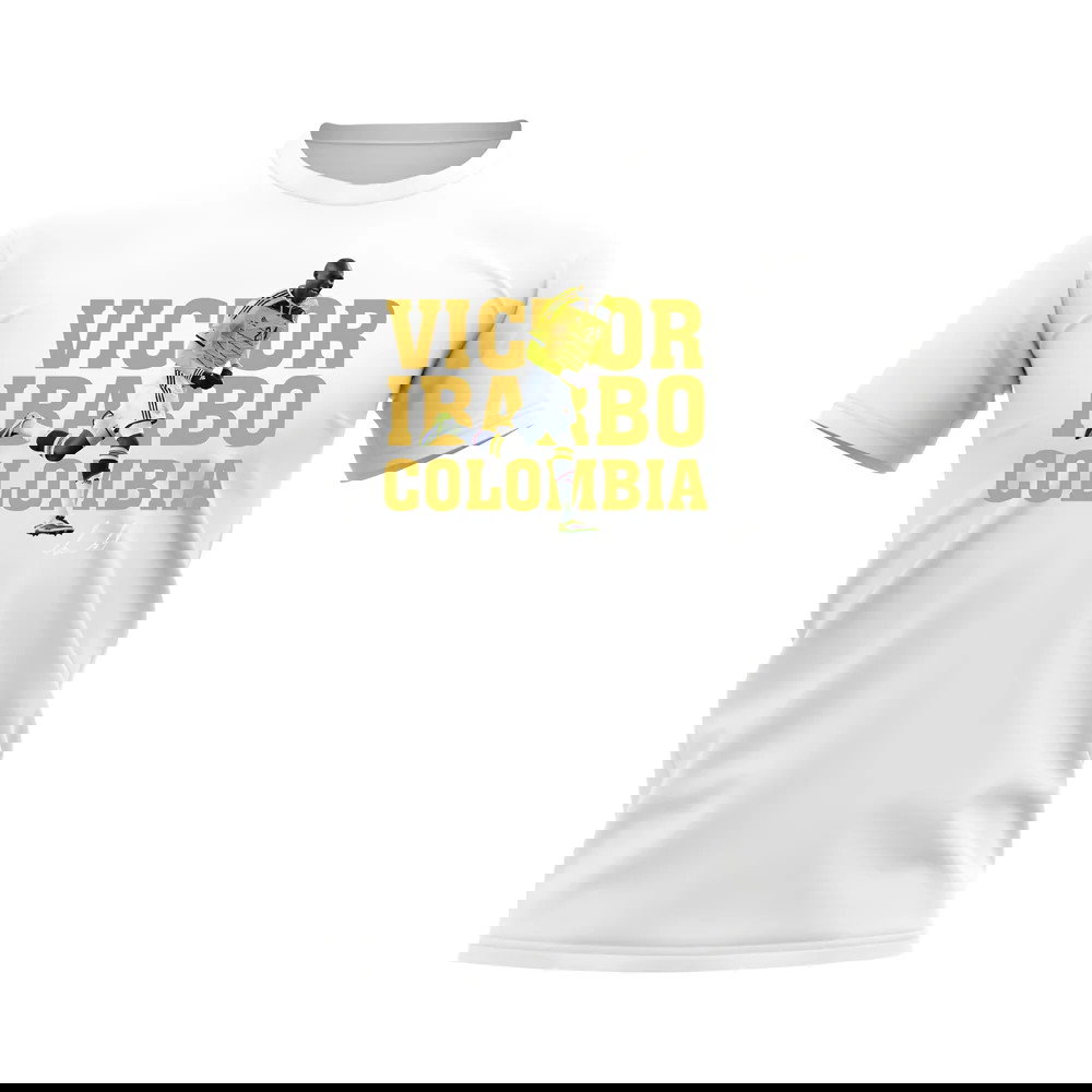 Victor Ibarbo Colombia Player Tee (White)