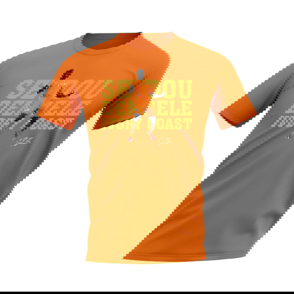 Seydou Doumbia Ivory Coast Player Tee (Orange)