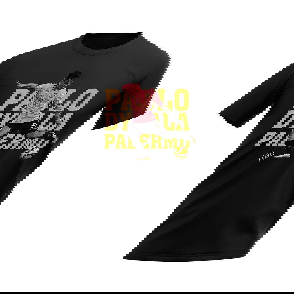 Paulo Dybala Palermo Player Tee (Black)