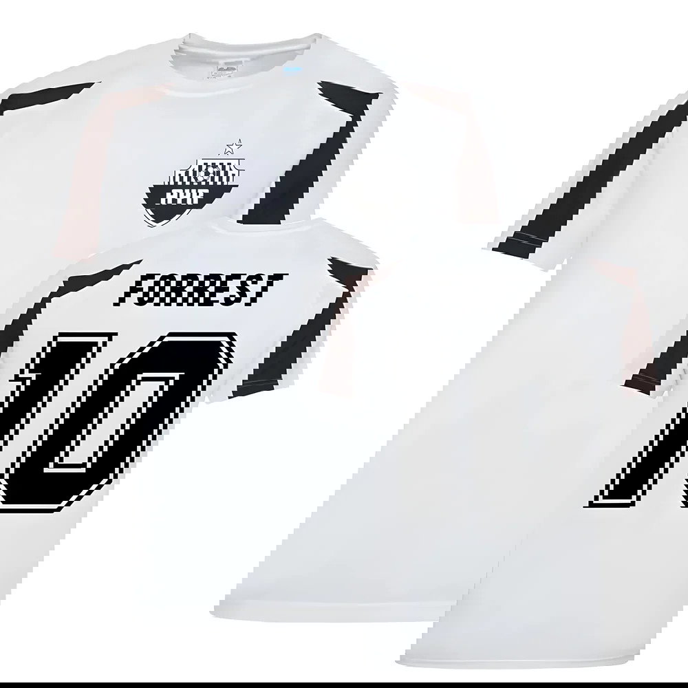 Alan Forrest Ayr United Sports Training Jersey-(White)