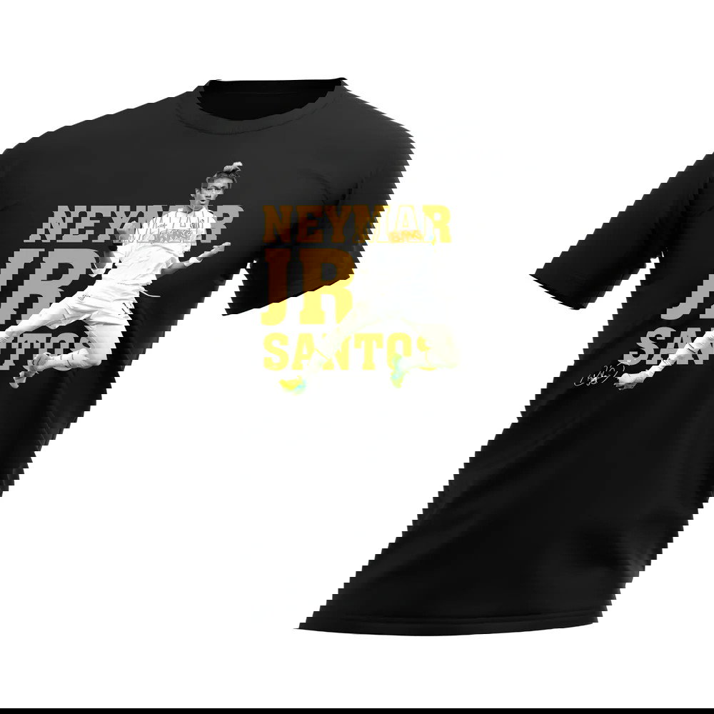 Neymar Santos Player Tee (Black)