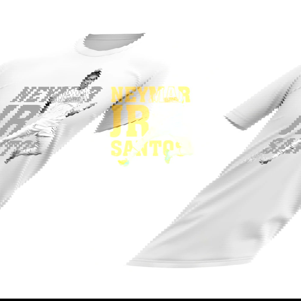 Neymar Santos Player Tee (White)