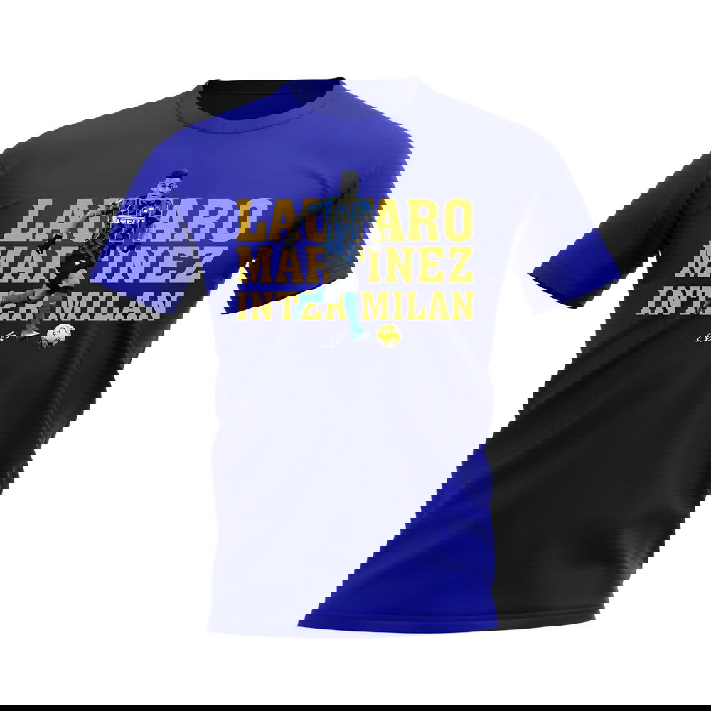 Lautaro Martinez Inter Milan Player Tee (Royal Blue)